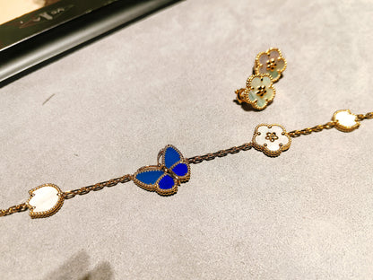 [LumiVibe]2026 NEW SPRING LUCKY 5 MOTIF BRACELET