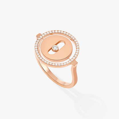 [LumiVibe]Demo MOVE PINK GOLD DIAMOND RING