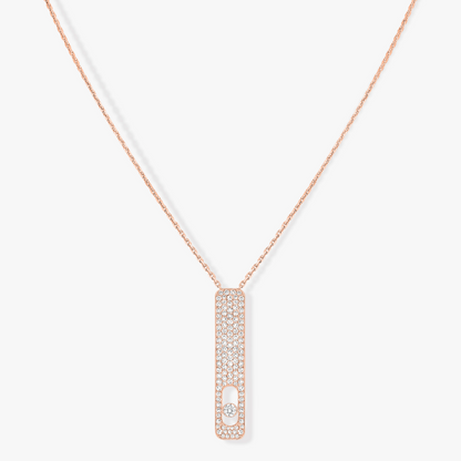 [LumiVibe]MY FIRST DIAMOND PAVED NECKLACE