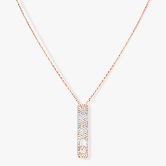 [LumiVibe]MY FIRST DIAMOND PAVED NECKLACE