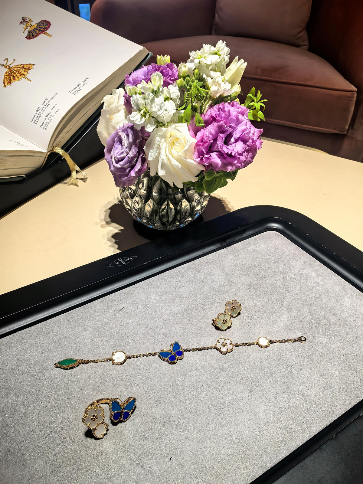 [LumiVibe]2026 NEW SPRING LUCKY 5 MOTIF BRACELET