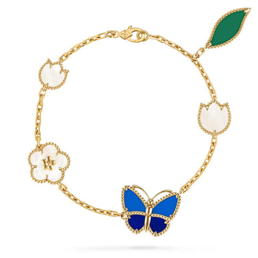 [LumiVibe]2026 NEW SPRING LUCKY 5 MOTIF BRACELET