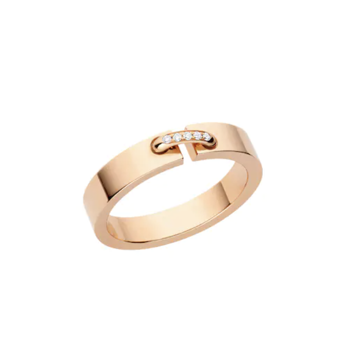 [LumiVibe]ALLIANCE LIENS VIDENCE DIAMOND 4MM RING
