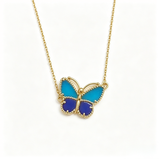 [LumiVibe]  2026 NEW LUCKY BUTTERFLY 1 MOTIFS NECKLACE