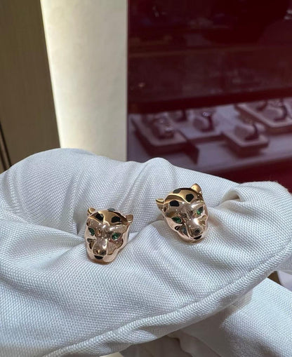 [LumiVibe]CHRRTAH-PRINT STUD EARRINGS, THREE COLORS