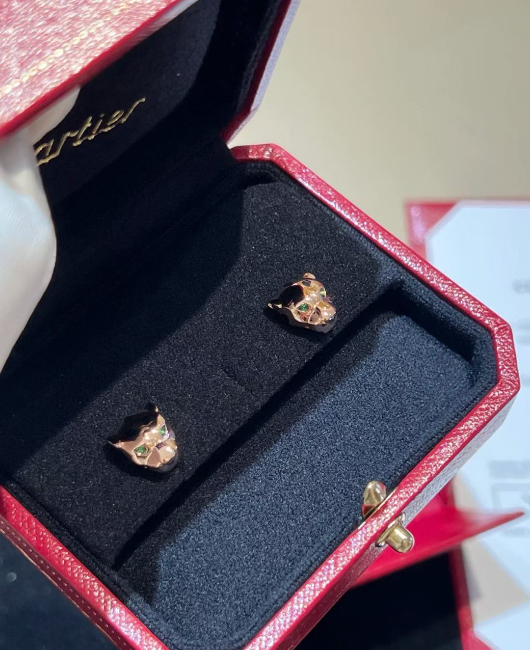 [LumiVibe]CHRRTAH-PRINT STUD EARRINGS, THREE COLORS
