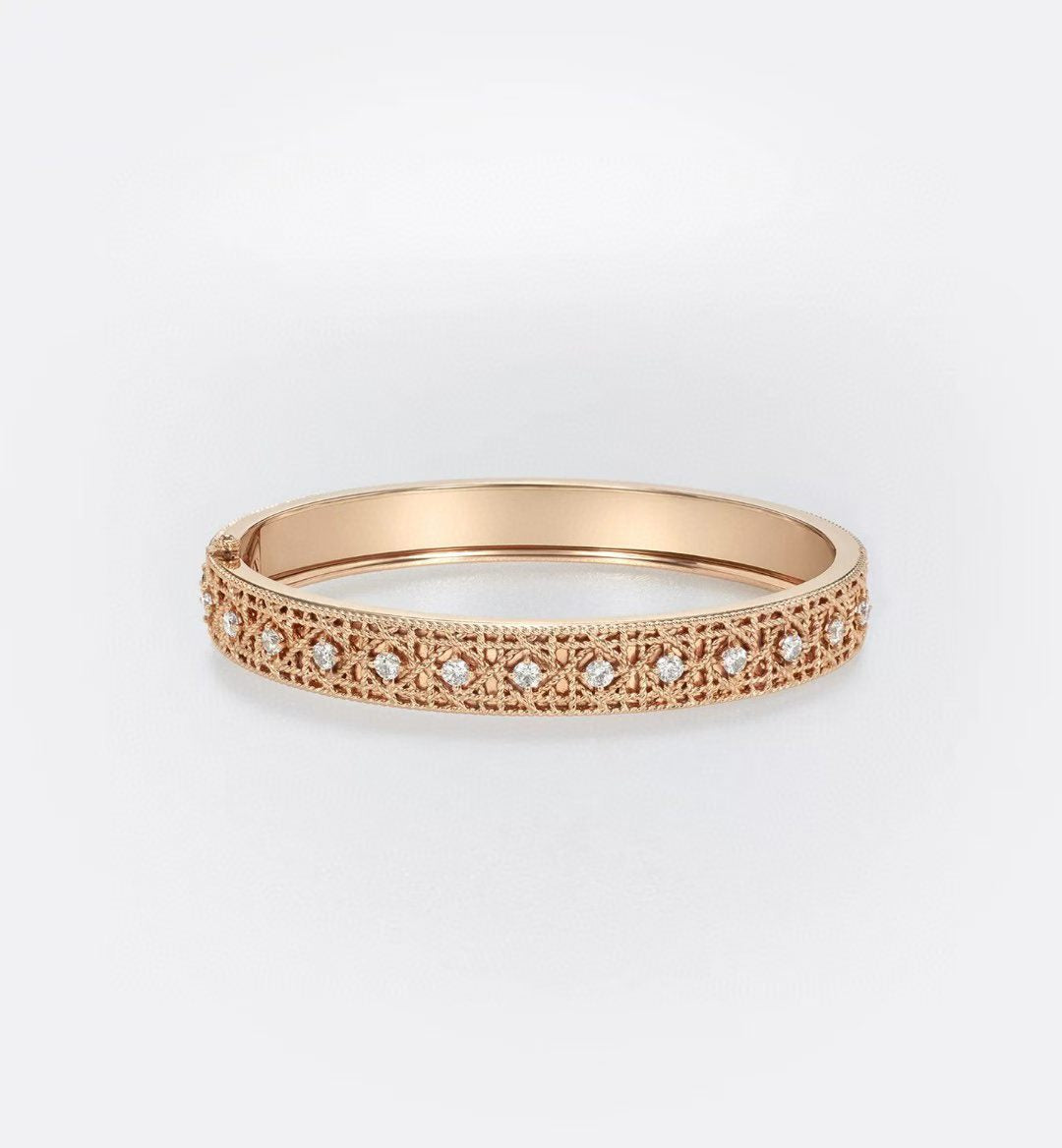 [LumiVibe]2026 WOVEN-PATTERN BRACELET SET WITH FULL DIAMOND INLAY THREE-COLORS