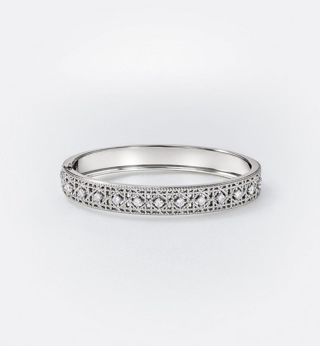 [LumiVibe]2026 WOVEN-PATTERN BRACELET SET WITH FULL DIAMOND INLAY THREE-COLORS