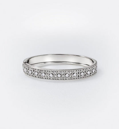 [LumiVibe]2026 WOVEN-PATTERN BRACELET SET WITH FULL DIAMOND INLAY THREE-COLORS