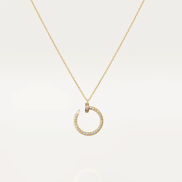 [LumiVibe]JUSTE NECKLACE GOLD DIAMONDS