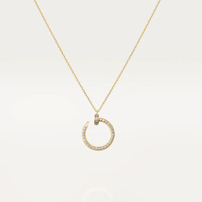 [LumiVibe]JUSTE NECKLACE GOLD DIAMONDS
