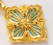 [LumiVibe] B.C.L SMALL SIZE  ENAMEL NECKLACE（Various colors)