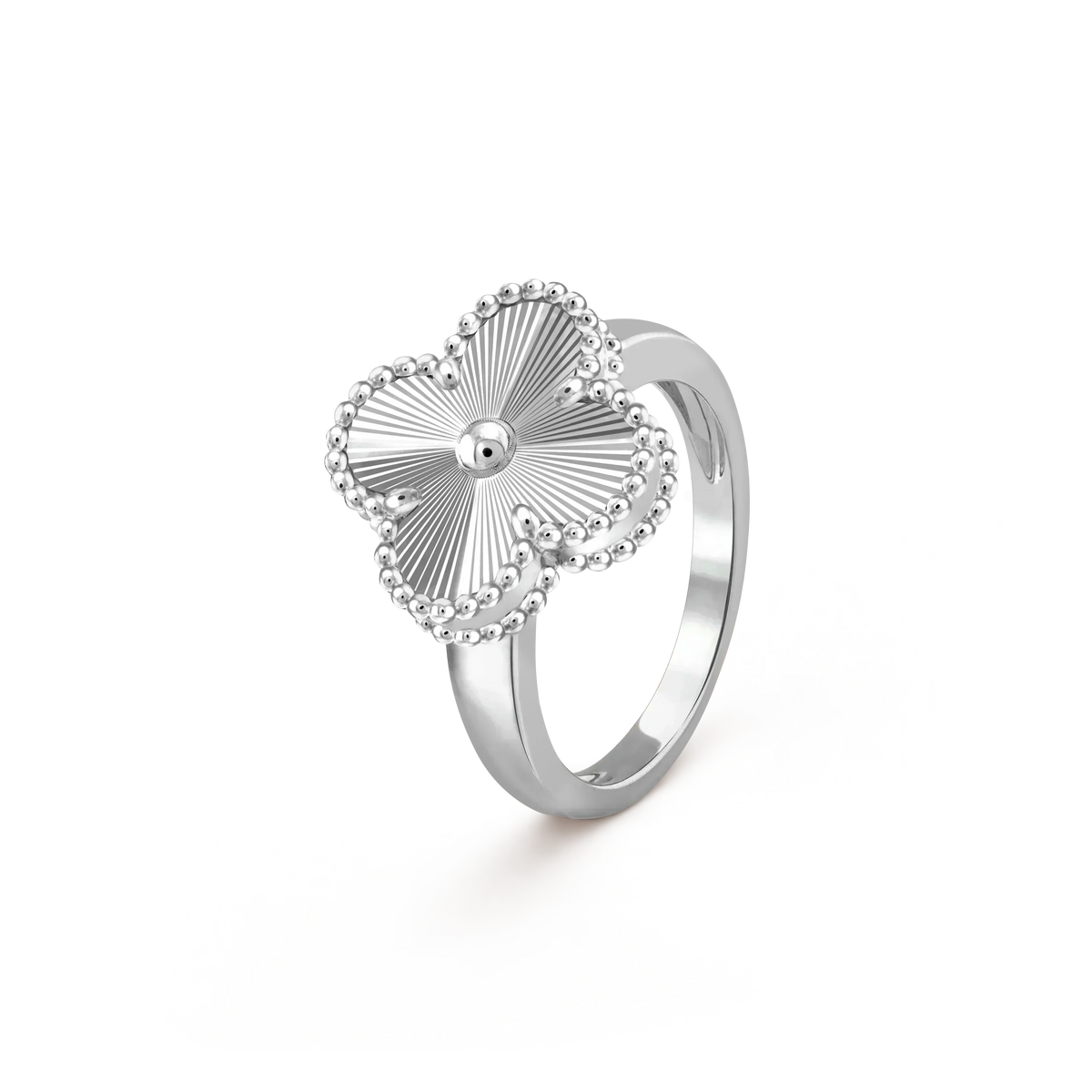 [LumiVibe]CLOVER SILVER RING