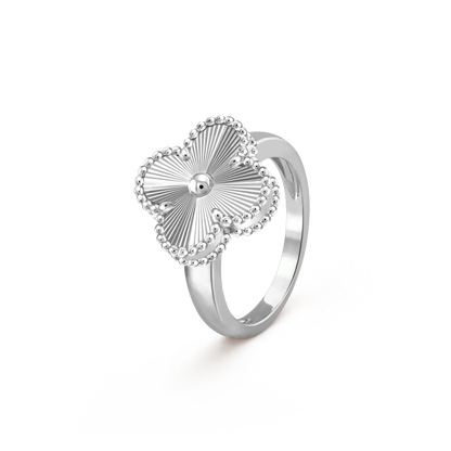 [LumiVibe]CLOVER SILVER RING
