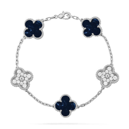 [LumiVibe]CLOVER 5 MOTIF PIETERSITE BRACELET COLLECTION