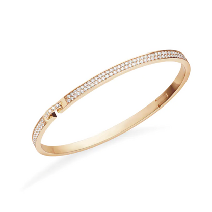 [LumiVibe]LIENS VIDENCE DIAMOND PAVED BRACELET