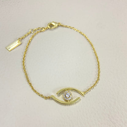 [LumiVibe]Demo Eye Pave-Set Diamond Bracelet