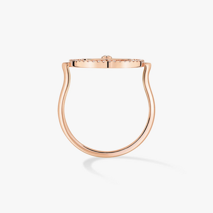 [LumiVibe]Demo MOVE PINK GOLD DIAMOND RING