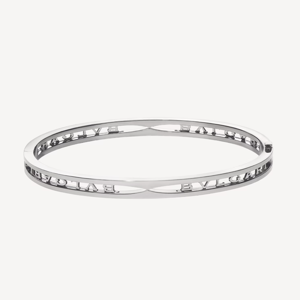 [LumiVibe]ZERO 1 SPIRAL LOGO SILVER BRACELET