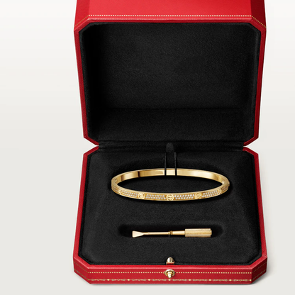 [LumiVibe]LOVE BRACELET 3.65MM DIAMOND-PAVED