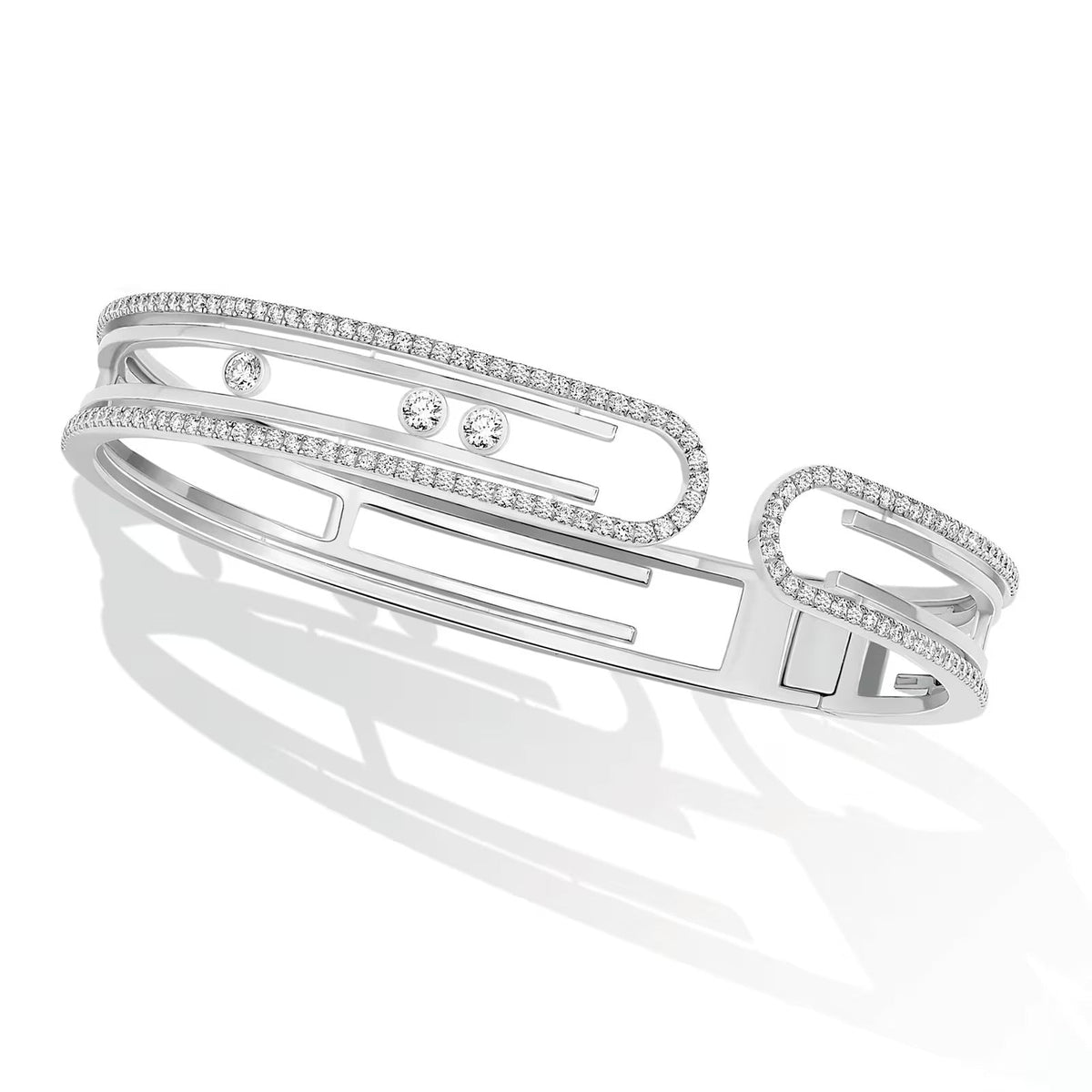 [LumiVibe]MOVE 10TH PAVED DIAMOND BRACELET