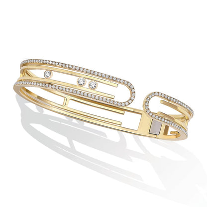 [LumiVibe]MOVE 10TH PAVED DIAMOND BRACELET