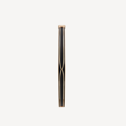 [LumiVibe]ZERO 1 PINK GOLD WITH MATTE BLACK CERAMIC BRACELET