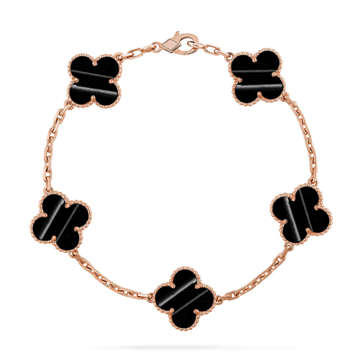 [LumiVibe] CLOVER 5 MOTIF PULSAR STONE BRACELET COLLECTION
