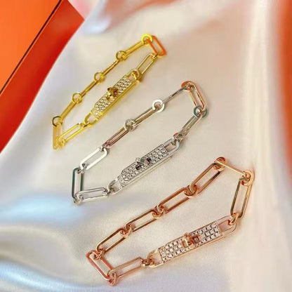 [LumiVibe]CHAINE BRACELET SMALL MODEL DIAMOND