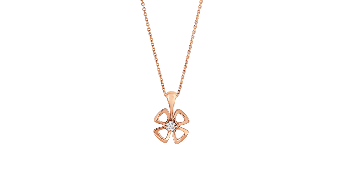 [LumiVibe]FIOREVER NECKLACE DIAMOND CENTER