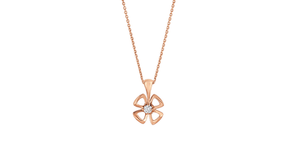 [LumiVibe]FIOREVER NECKLACE DIAMOND CENTER