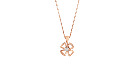 [LumiVibe]FIOREVER NECKLACE DIAMOND CENTER