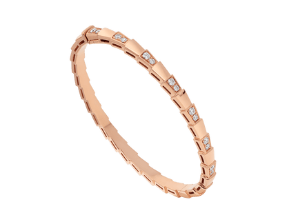 [LumiVibe]SERPENTI SMALL BRACELET PINK GOLD DIAMOND