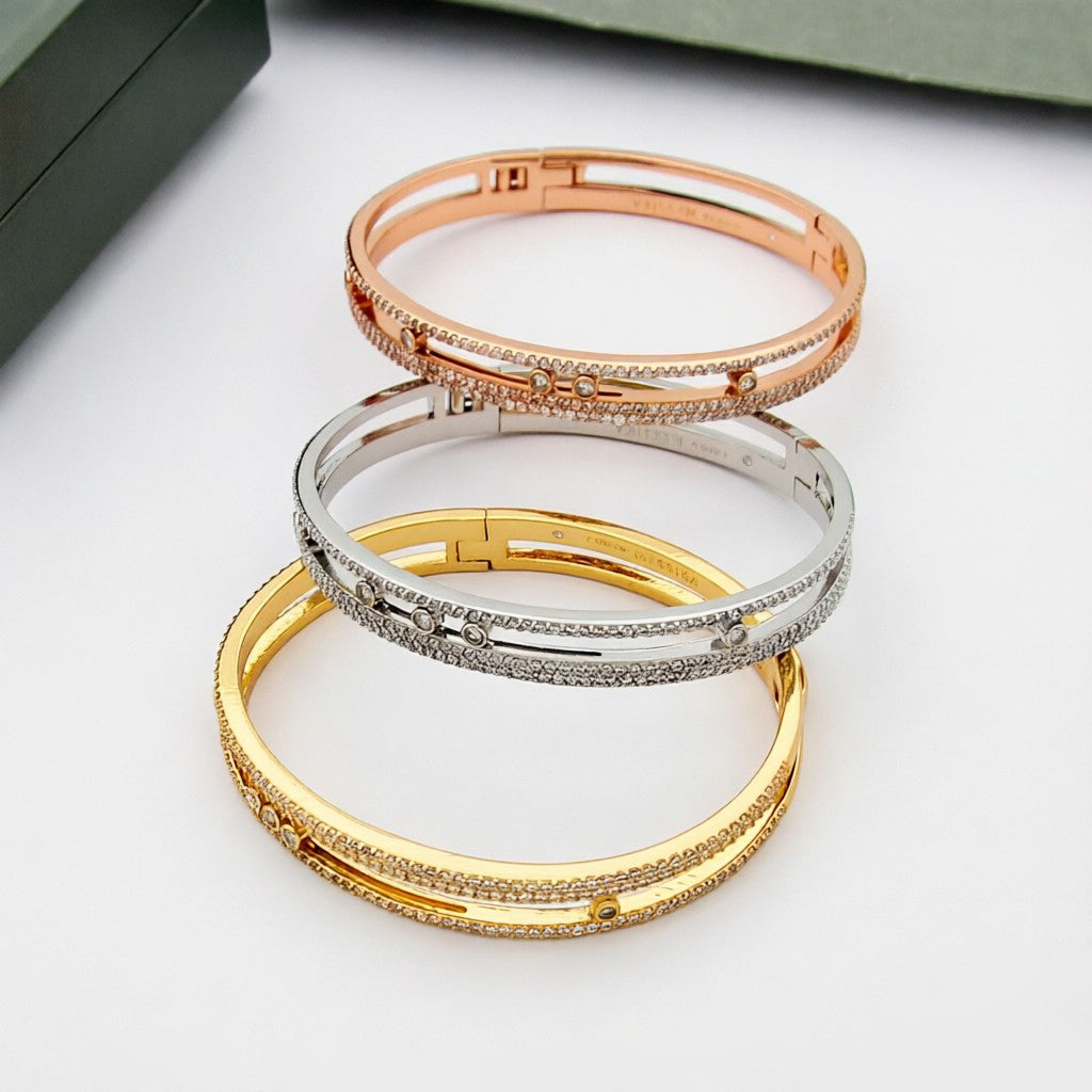 [LumiVibe]Move Romane pavé bangle
