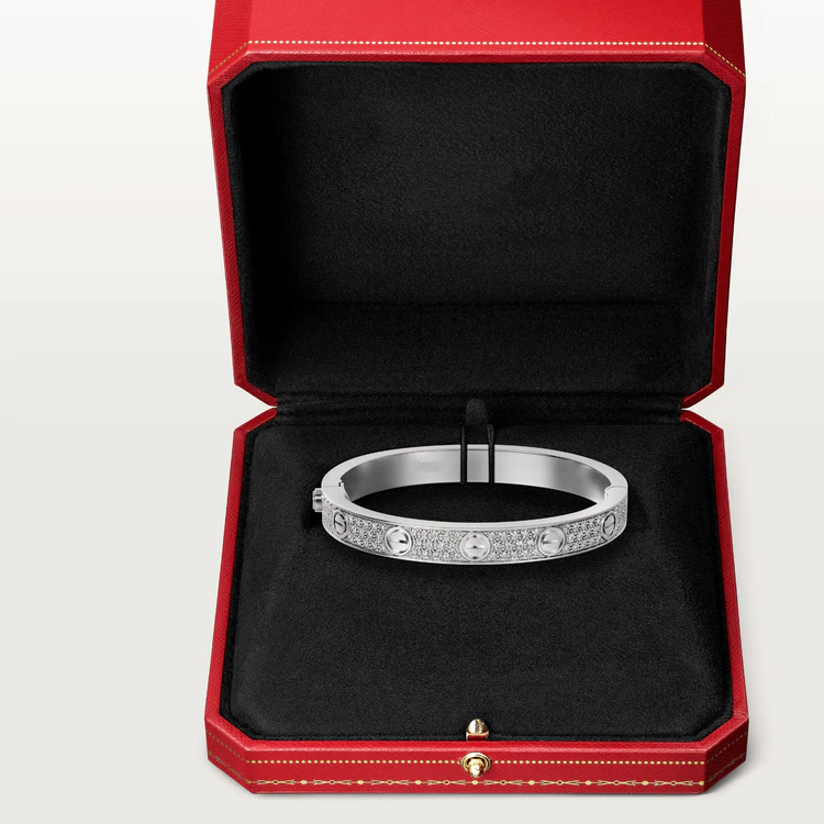 [LumiVibe]LOVE BRACELET 6.1MM DIAMOND-PAVED