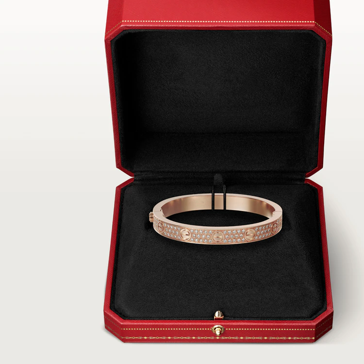 [LumiVibe]LOVE BRACELET 6.1MM DIAMOND-PAVED