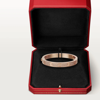 [LumiVibe]LOVE BRACELET 6.1MM DIAMOND-PAVED