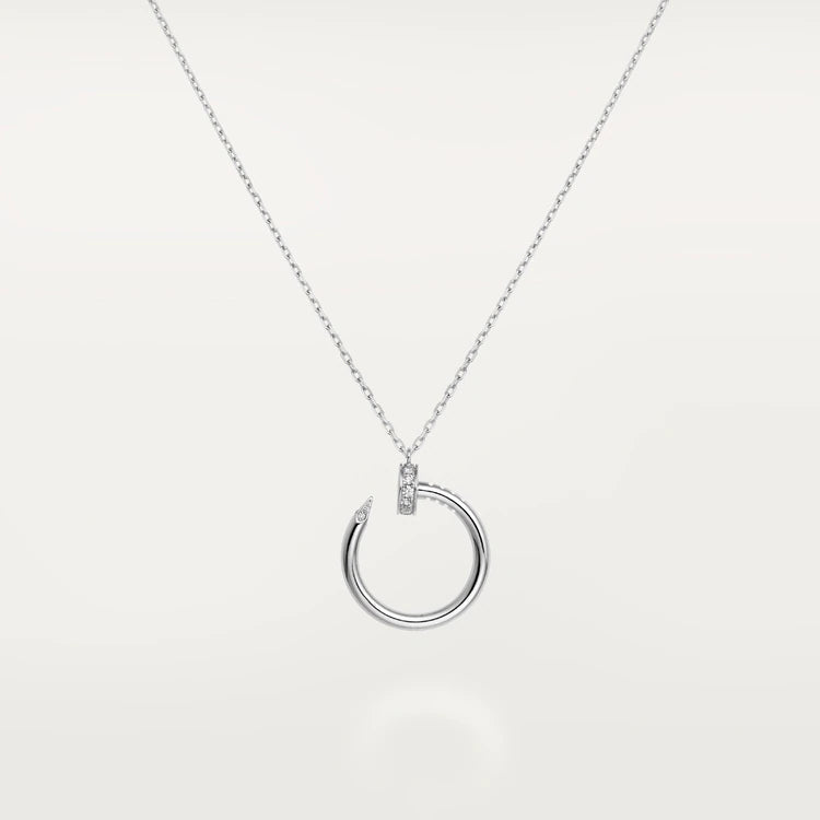 [LumiVibe]JUSTE NECKLACE SILVER