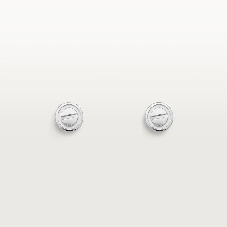 [LumiVibe]LOVE EARRINGS SILVER 10MM