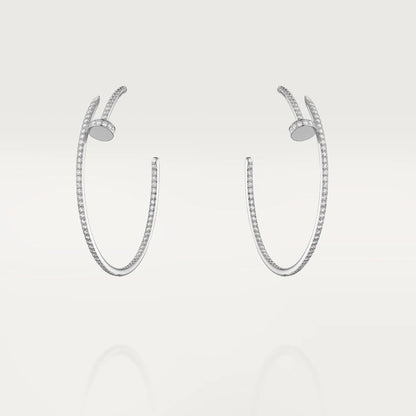 [LumiVibe]JUSTE EARRINGS FULL DIAMONDS 1.8MM