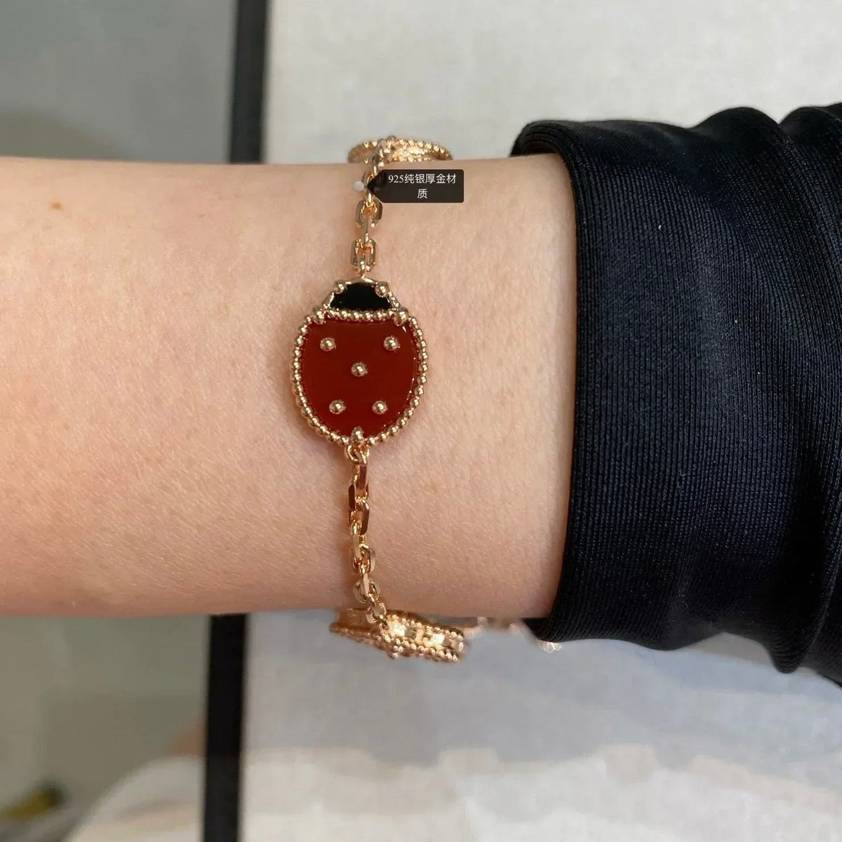 [LumiVibe]LUCKY SPRING 5 MOTIF BRACELET