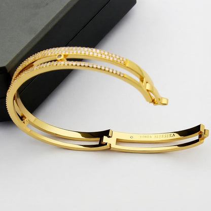 [LumiVibe]Move Romane pavé bangle