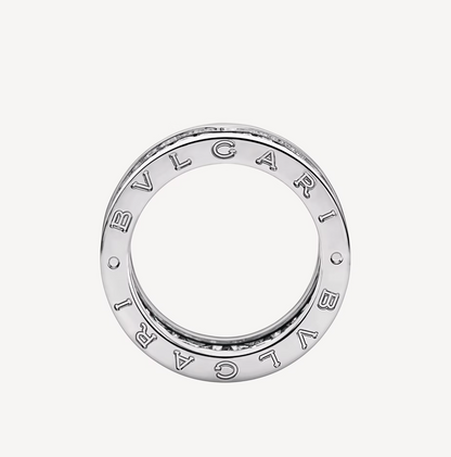 [LumiVibe]ZERO 1 WITH PAVED DIAMONDS ON THE SPIRAL RING