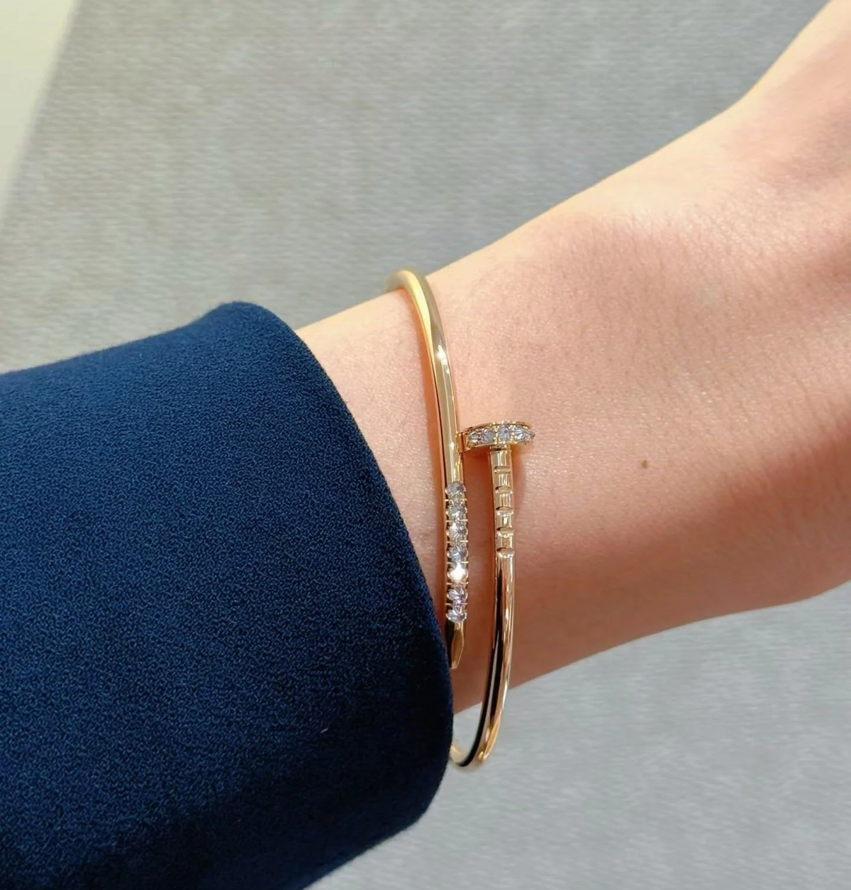 [LumiVibe]JUSTE BRACELET 2.5MM DIAMONDS NEW
