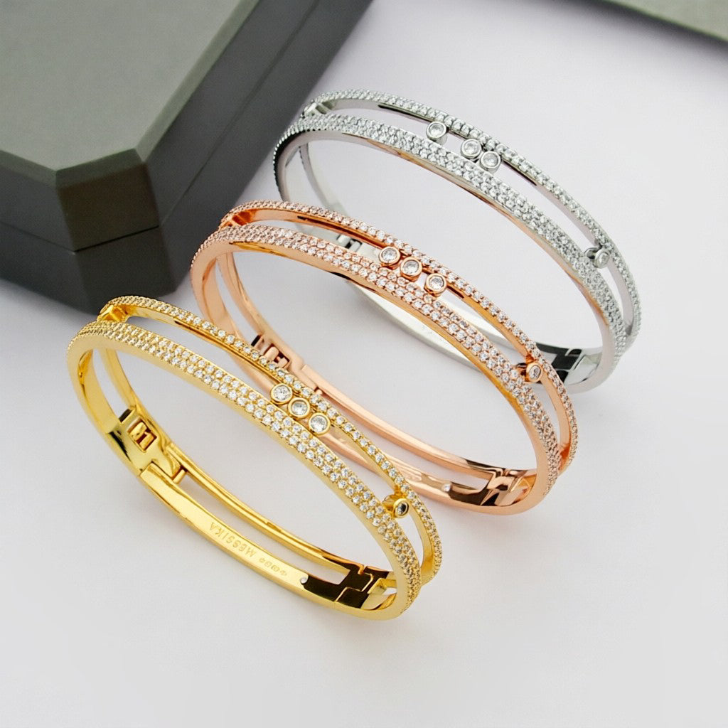 [LumiVibe]Move Romane pavé bangle