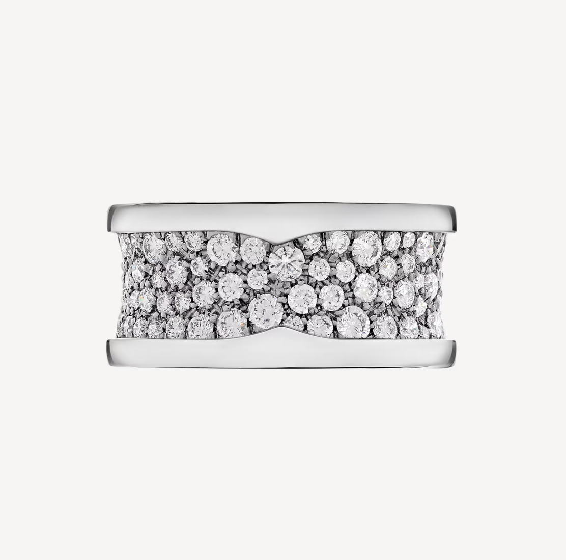 [LumiVibe]ZERO 1 WITH PAVED DIAMONDS ON THE SPIRAL RING