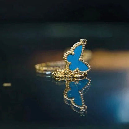 [LumiVibe]BUTTERFLY TURQUOISE BUTTERFLY BRACELET