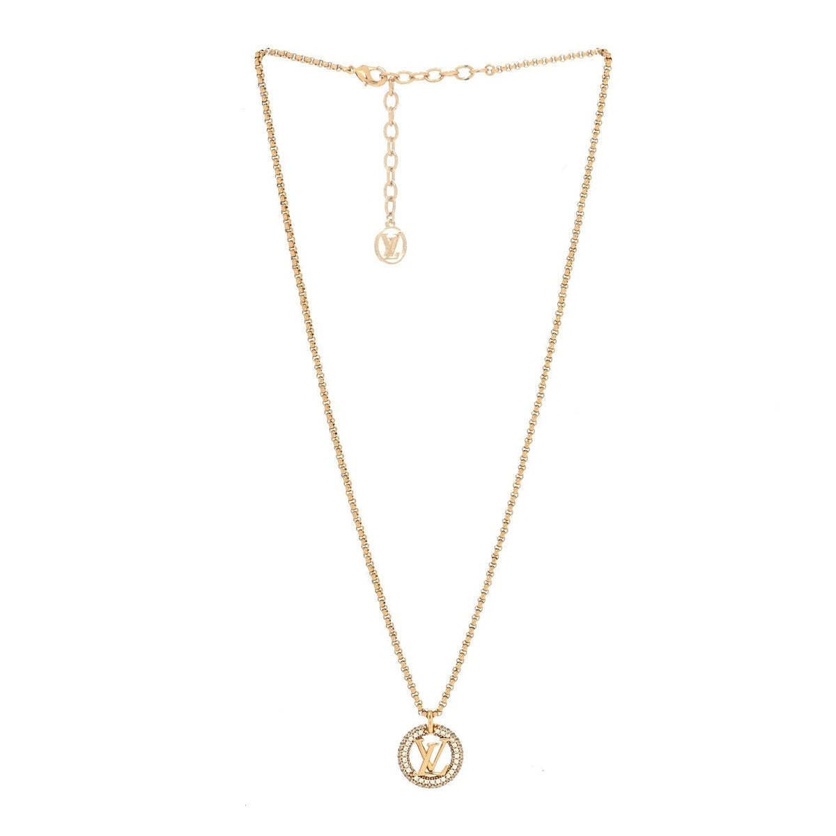 [LumiVibe]BY NIGHT DIAMOND PAVED NECKLACE