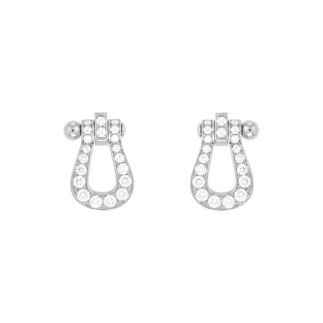 [LumiVibe]FORCE 10 FULL DIAMOND STUD EARRINGS MINI MODEL