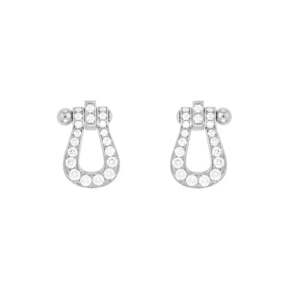 [LumiVibe]FORCE 10 FULL DIAMOND STUD EARRINGS MINI MODEL